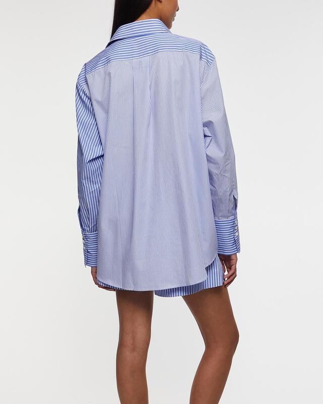 Dagmar Skjorta Asymmetric Blå 34