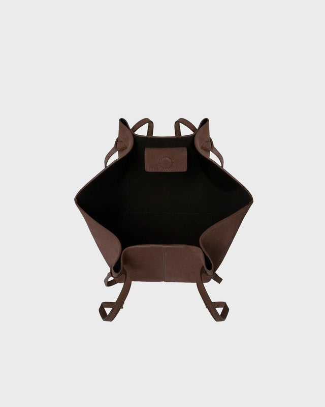 YUZEFI Mochi Suede Bag  Chocolate ONESIZE