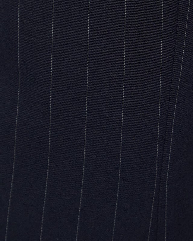 Acne Studios Blazer Fluid Shirt Pinstripe Navy 32
