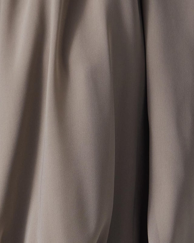 ROTATE Birger Christensen Dress Chiffon Long-Sleeve Maxi 40