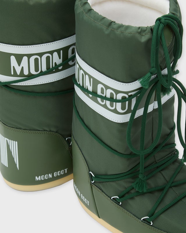 Moon Boot Boots MB Icon Nylon Dark green 39-41