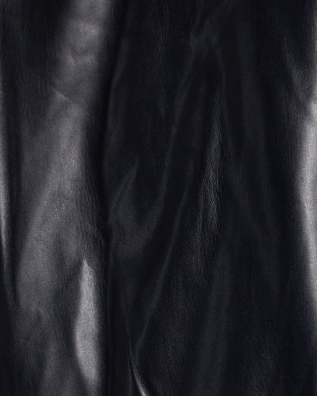 Acne Studios Jacket Hooded Faux Leather Black 36