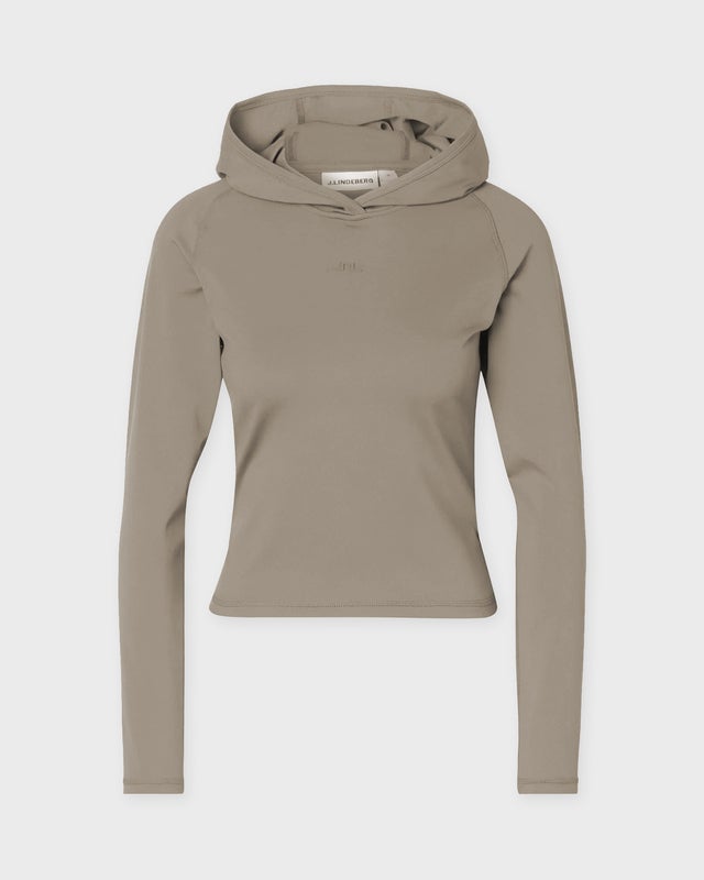 J Lindeberg Sweater Keele Hood  Beige M