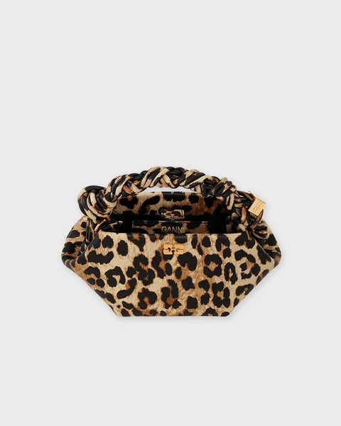 Väska Ganni Bou Mini Print  Leopard ONESIZE 2