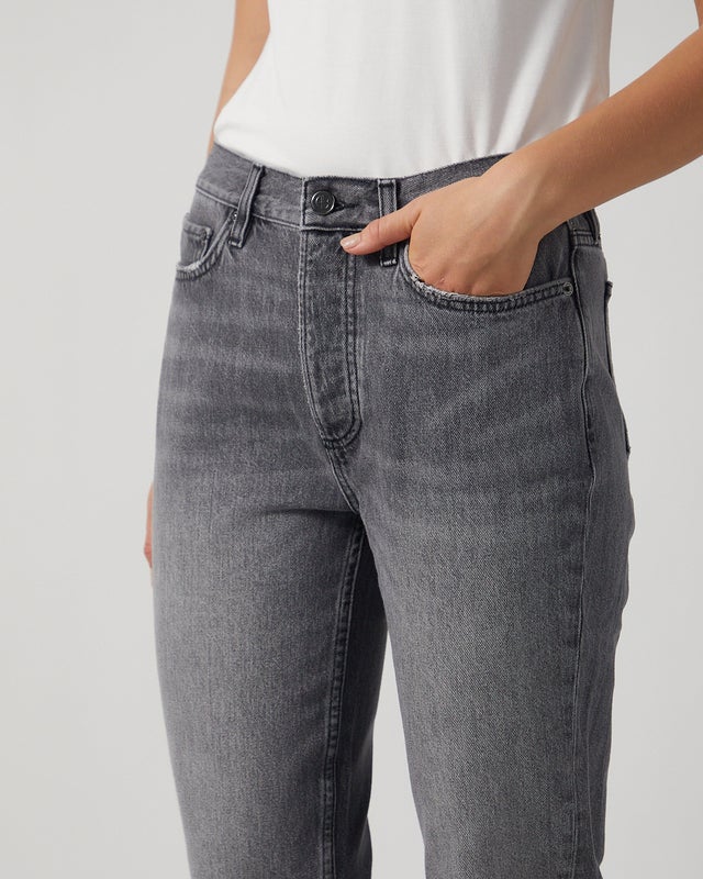 ANINE BING Jeans Bruno Ash Grey Dark grey melange 26