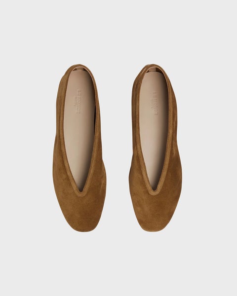 Ballerina Ballet Luna Slipper Taupe 2