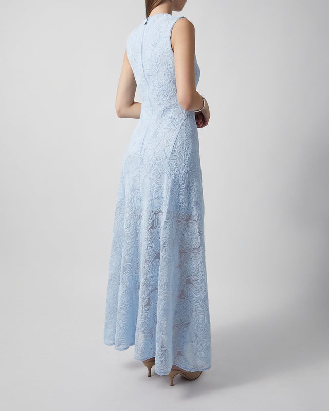 ROTATE Birger Christensen Dress Mesh Maxi 38