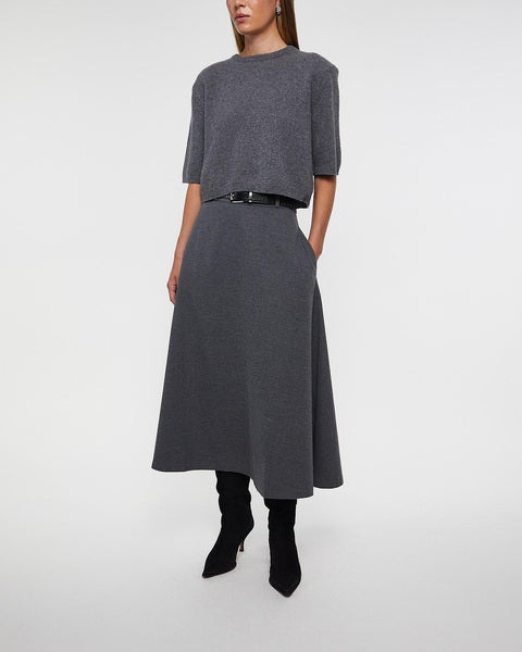 Skirt Rio Wool Blend Grey 2