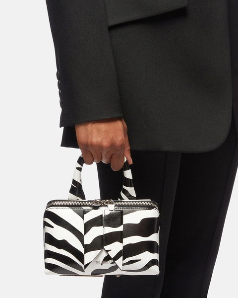 Bag Friday Top Handle Mini Vit/svart ONESIZE 2