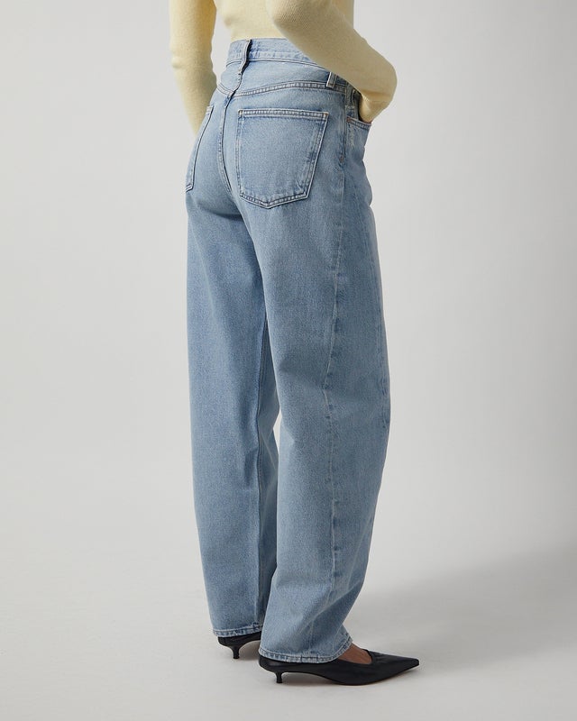 AGOLDE Jeans Luna Pierced Taper Light blue wash 30