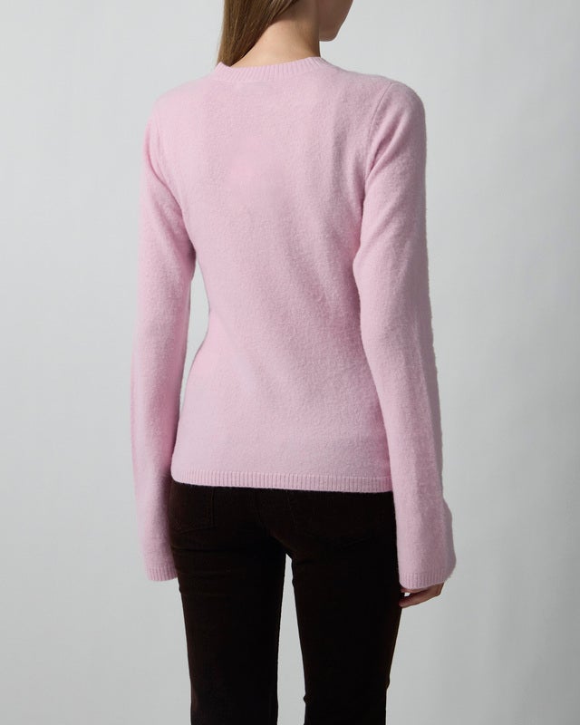 Rodebjer Sweater Judia Fluffy Light pink L