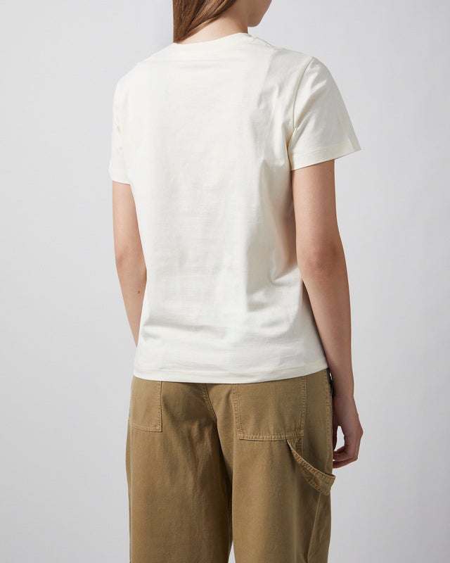 Moncler T-shirt Short Sleeve Natural M