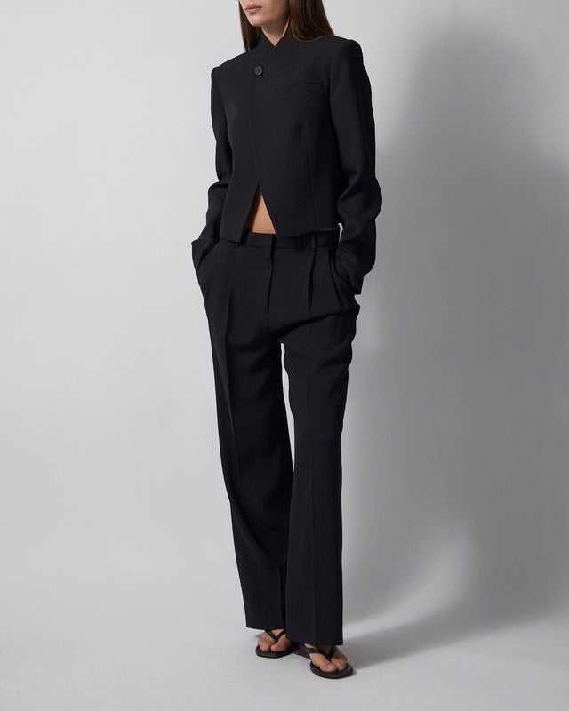 Wakakuu Icons Blazer Turn Collar Black L