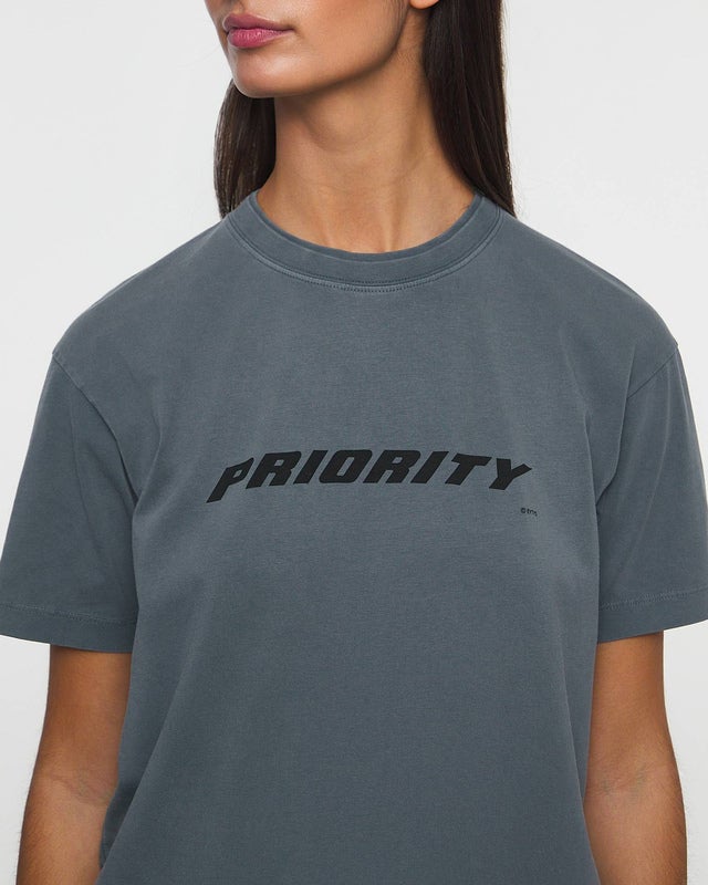 Eytys T-Shirt Leon Priority Grey XS