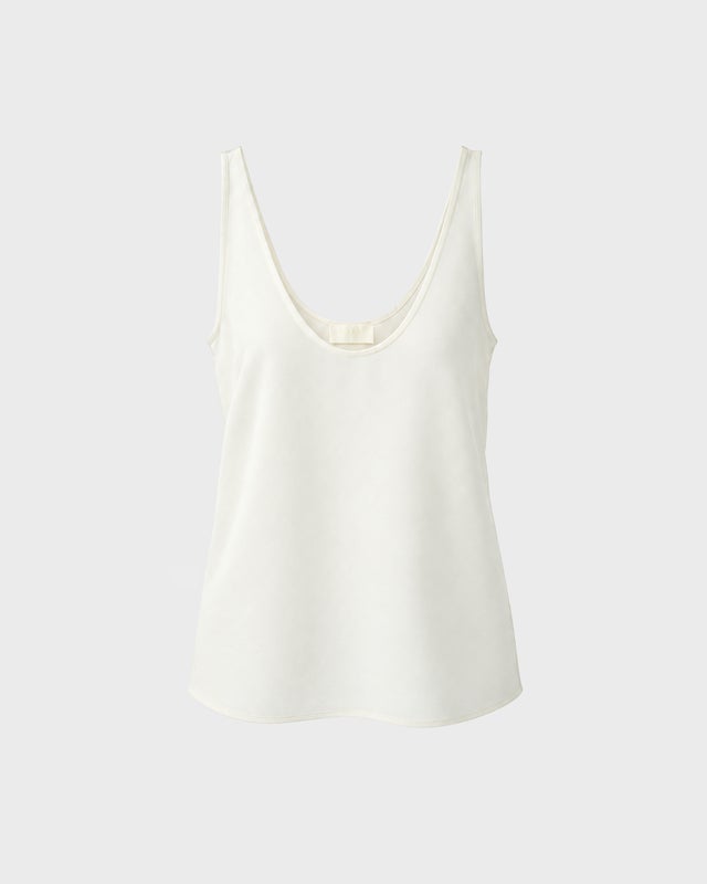 Wakakuu Icons Tank top Sia Crepe Cream XS