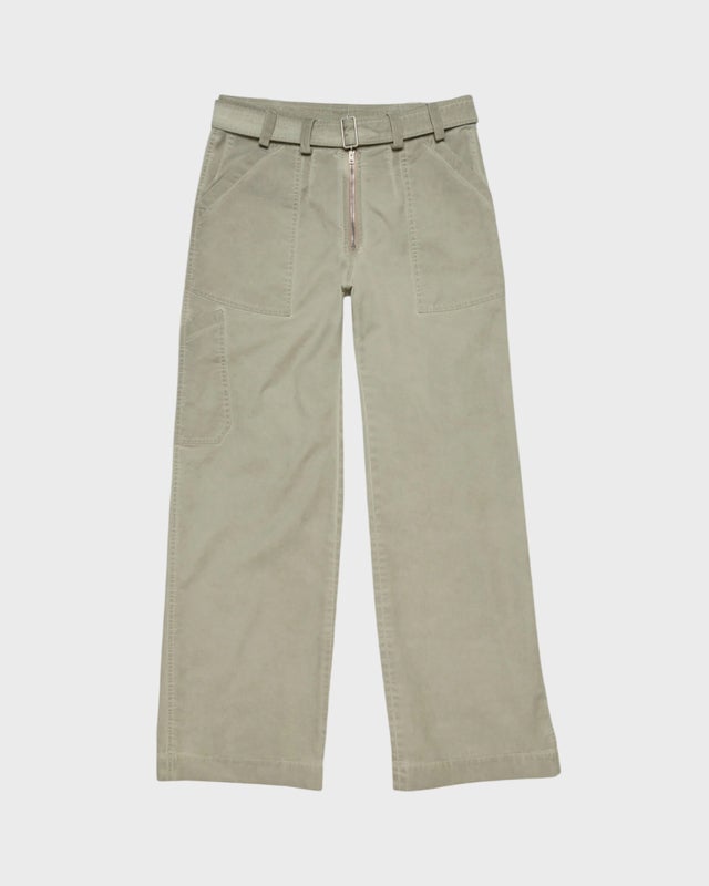 Acne Studios Byxor Twill Belt Clay 36