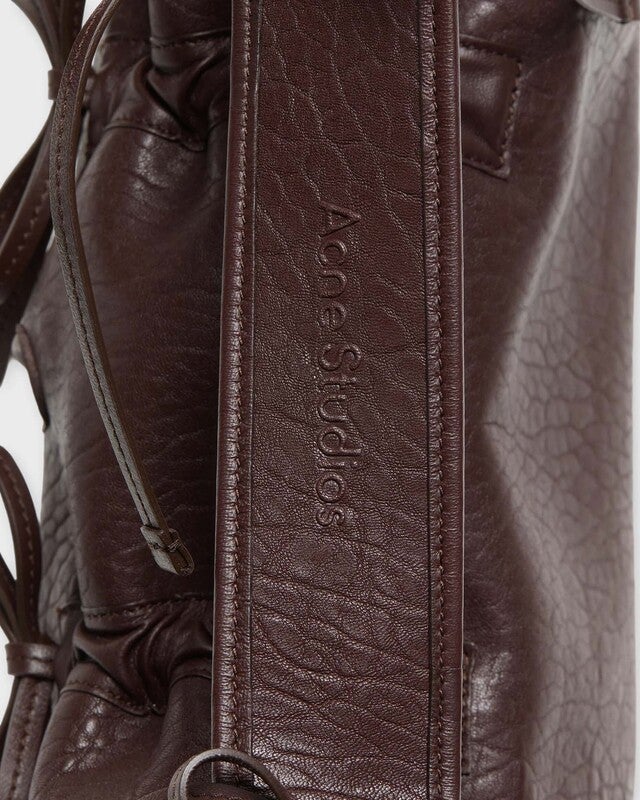 Acne Studios Bag Multipocket Big Grainy Brown ONESIZE