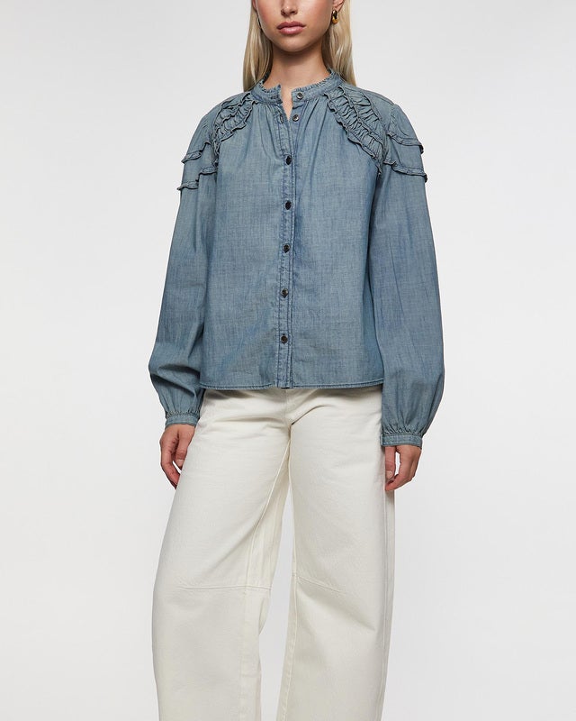 Isabel Marant Étoile Blouse Milya  Blue FR 36 (EUR 34)