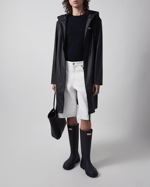 Coat Andrea PU Rain Black 2