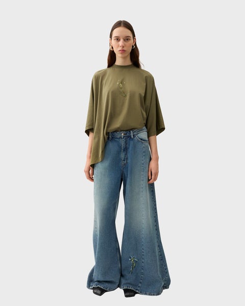 Jeans Maja Embroidery Indigo 2