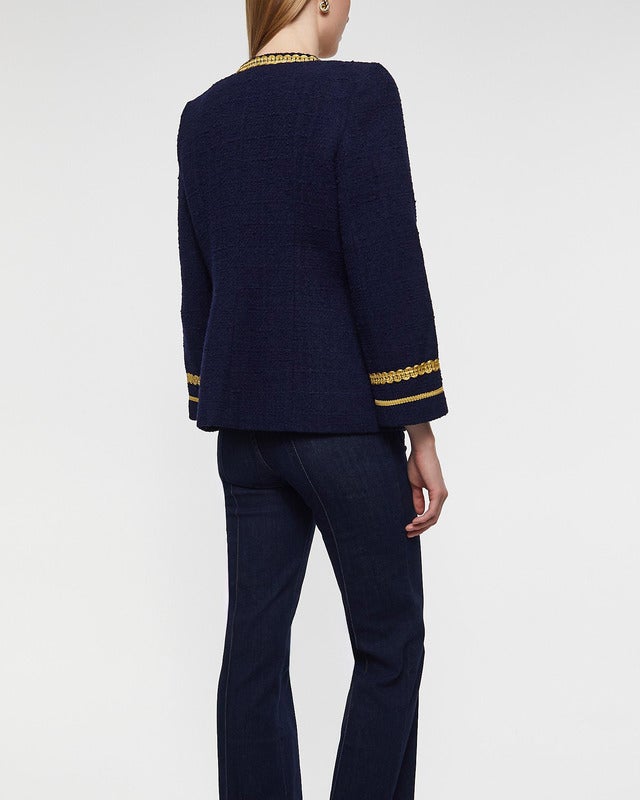 Andiata Lila Bouclé Blazer Night 40