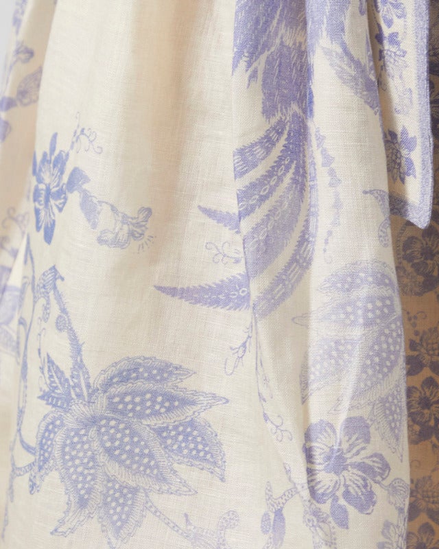 Zimmermann Dress Indra Plunge Mini creme 1 (S-M)