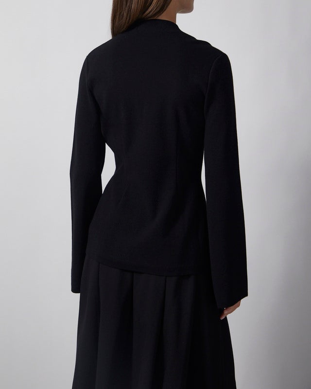 Wakakuu Icons Cardigan Milano Knit Cardigan Black XS