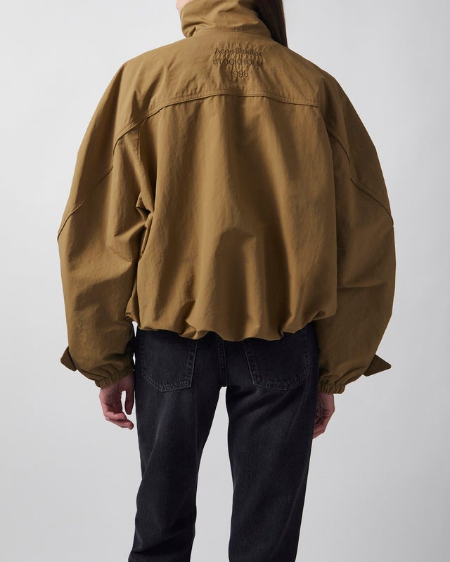 Acne Studios Jacket Nylon Logo Dark Green 38