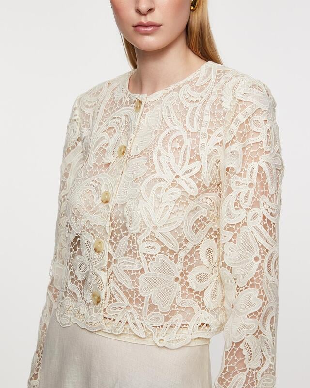 Ulla Johnson Jacka Caris Beige US 6 (EUR 38)
