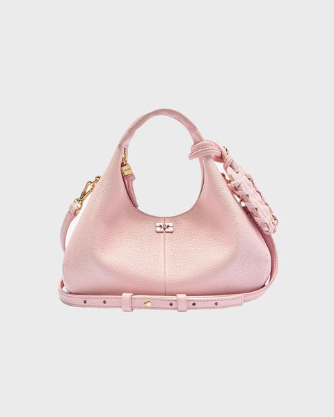 Bag Hobo Mini Grained Light pink ONESIZE 1