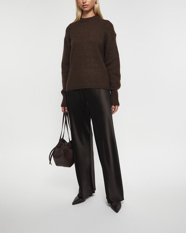 By Malene Birger Sweater Brie Mahogny  XS