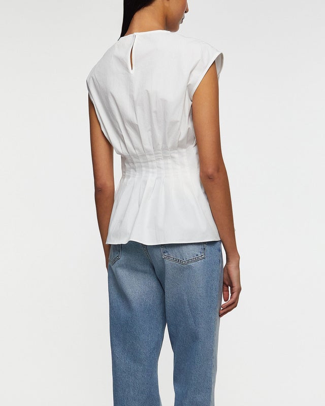 Wakakuu Icons Topp Dover Pleated  Vit S