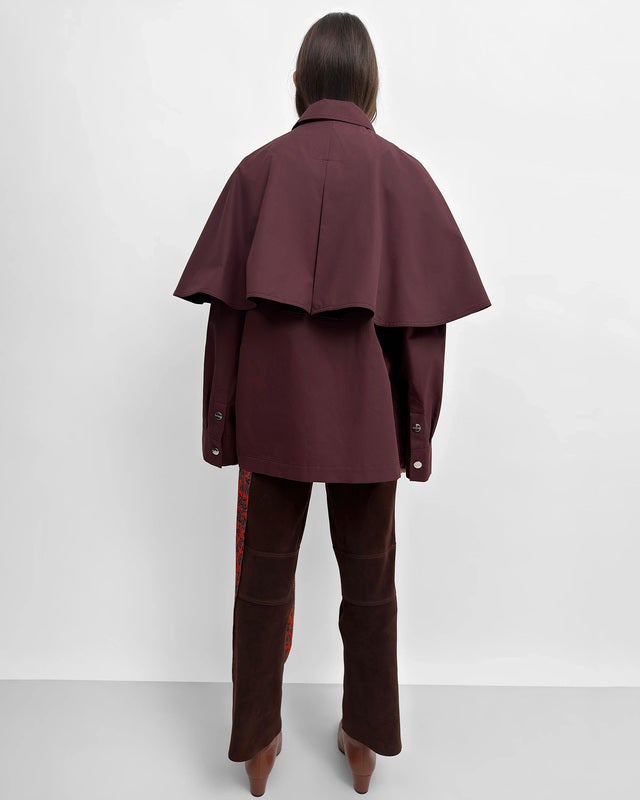 Rodebjer Coat Malin Long Brown S