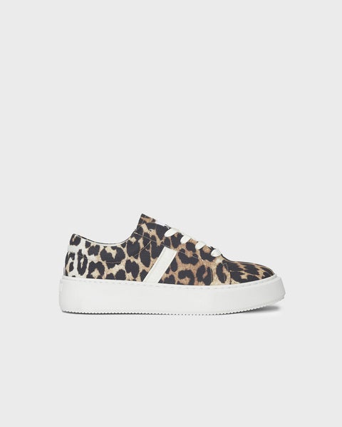 Sneakers Sporty Mix Cupsole Sneaker Leopard 1
