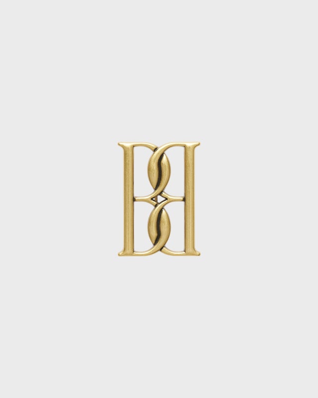 By Malene Birger Brooch Mono Gold ONESIZE