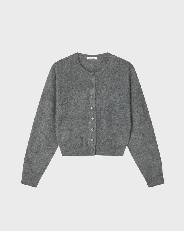 By Malene Birger Cardigan Montana Grey melange S