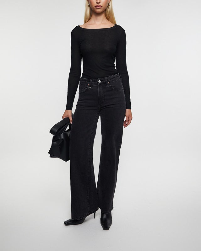 NEUW Top Echo Longsleeve Black M