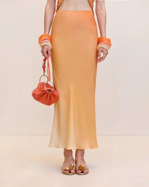 Kjol Chantel Orange 1