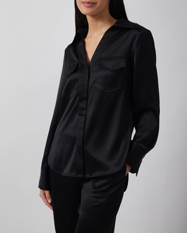 Wakakuu Icons Blouse Maria Black XS