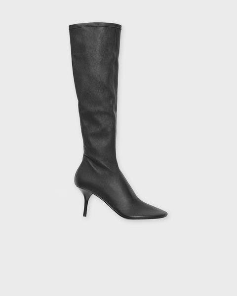 Boots High Leather Black 1