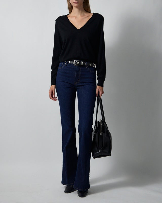 Frame Jeans The Flare Raw Blue 29