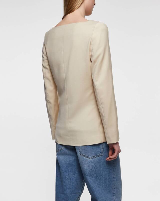 Dagmar Blazer Square Neck  Beige 42