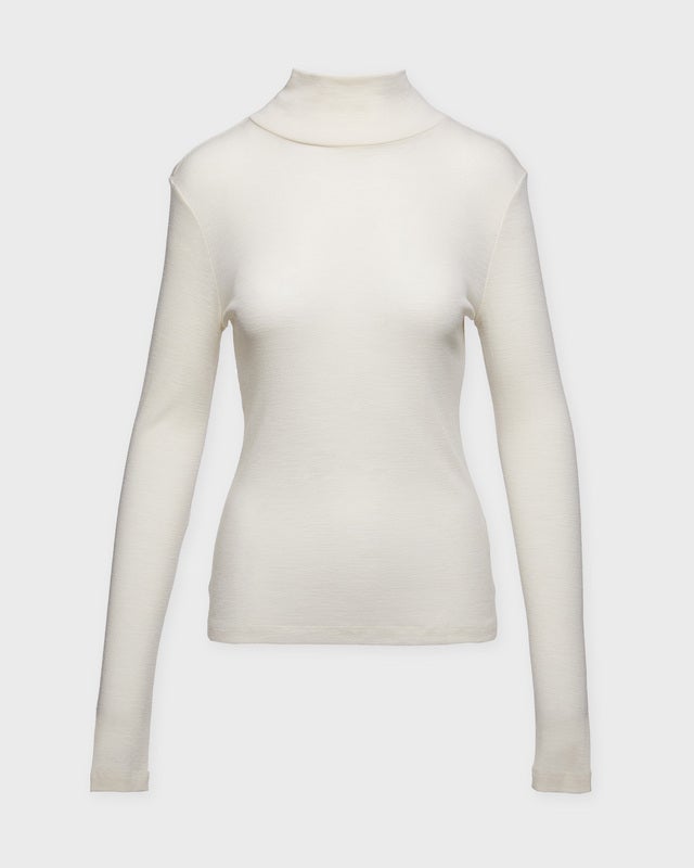 Wakakuu Icons Sweater Turtleneck Merino Wool Cream XS