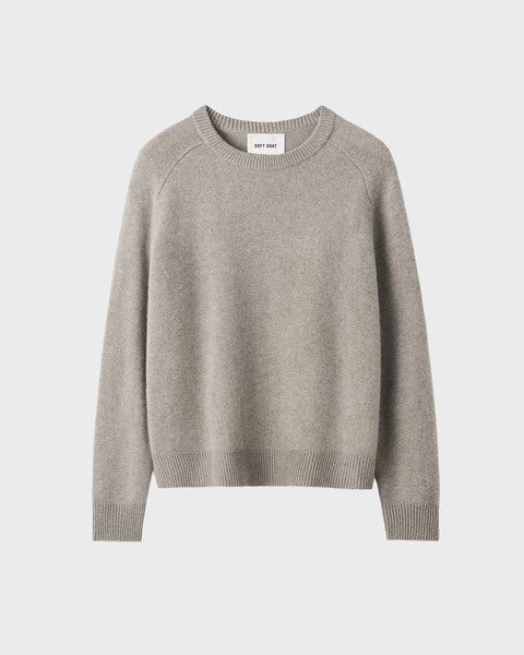 Sweater Boyfriend Crewneck Greige 1