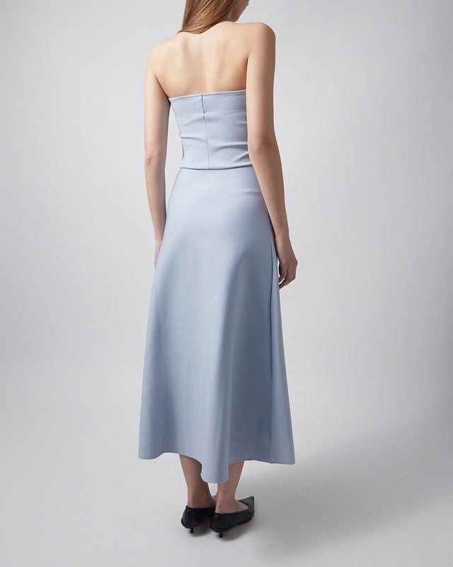 Dagmar Dress Sculpted Tube  Dove 34