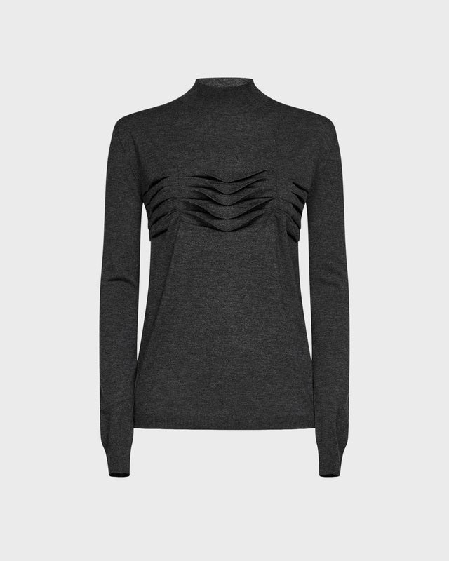 Jil Sander Sweater LS MN Jumper Anthracite IT 42 (EUR 38)