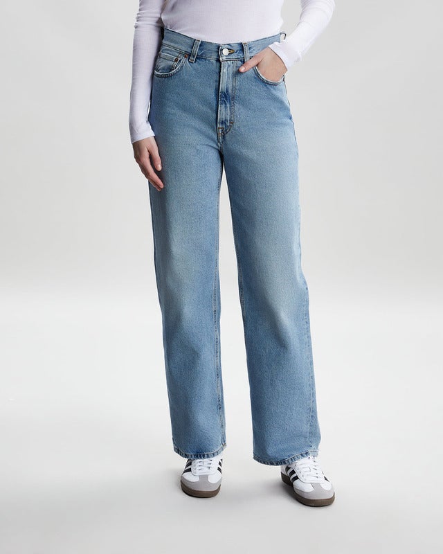 Dagmar Jeans Wide Leg Denim Ljusblå W29/L32
