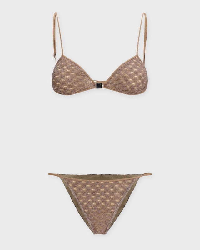 Missoni Bikini lamé viscose  Brown IT 42 (EUR 38)