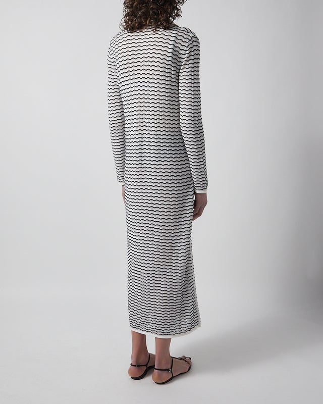 Dagmar Dress Lace Shirt Vit/svart M