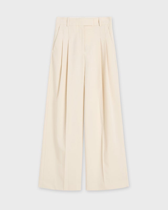 By Malene Birger Byxor Cymbaria High-Waist  Pearl 40